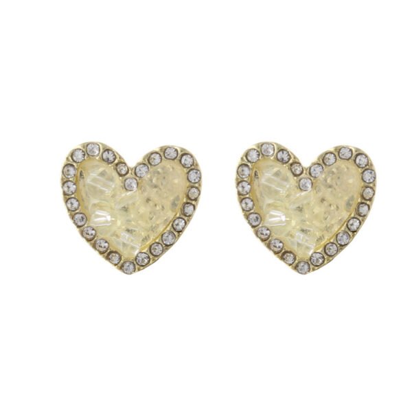 Women's zircon micro-set stud earrings and hoop earrings in a light luxury and minimalist style, with a niche feel for autumn 2025, butterfly-shaped ear jewelry
