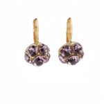 Wholesale of high - end, light - luxury European and American stud earrings, stylish and elegant geometric - shaped, versatile ear clips, popular ear accessories