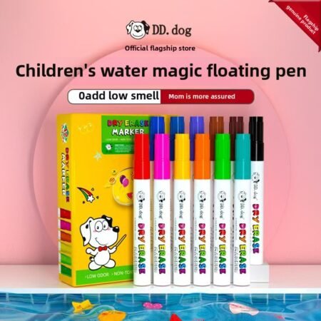 Water floating pen Magic floating pen Children's drawing pen Large capacity erasable whiteboard pen Wholesale