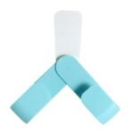 Foldable pot lid rack, wall-mounted storage rack, punch-free and adjustable, used for placing pot lids and cutting boards in the kitchen.