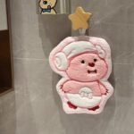 Pachacco hand towel (hanging type), cute, absorbent, quick-drying, thickened, suitable for household bathrooms, kitchens, can be used as handkerchiefs or cleaning rags.